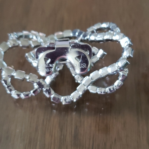 Vintage Musi Rhinestone Shoe Buckles - Picture 5 of 5